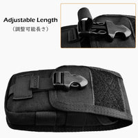 Small Tactical Waist Pack with Molle System and Multi-Pockets – 1+1 FREE