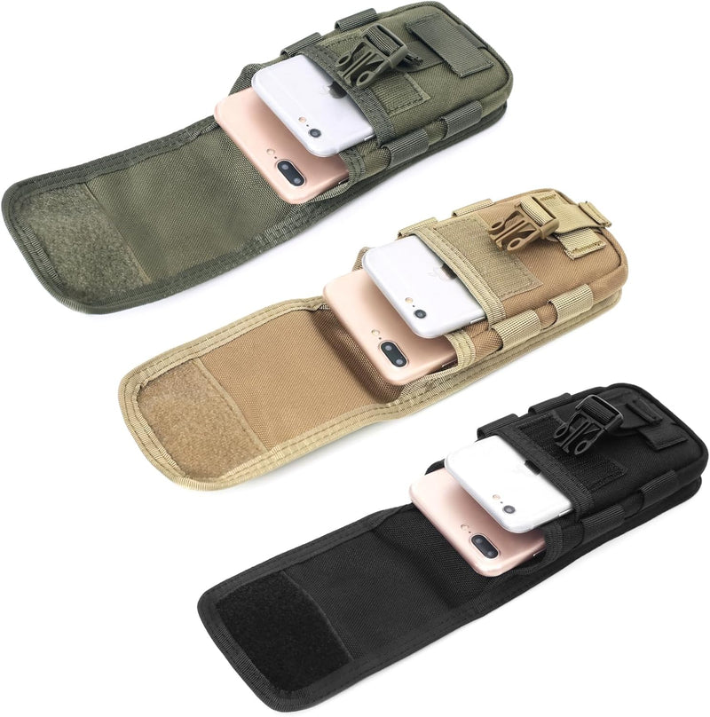 Small Tactical Waist Pack with Molle System and Multi-Pockets – 1+1 FREE