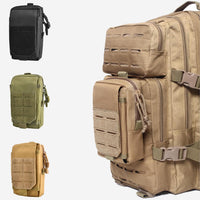 Small Tactical Waist Pack with Molle System and Multi-Pockets – 1+1 FREE