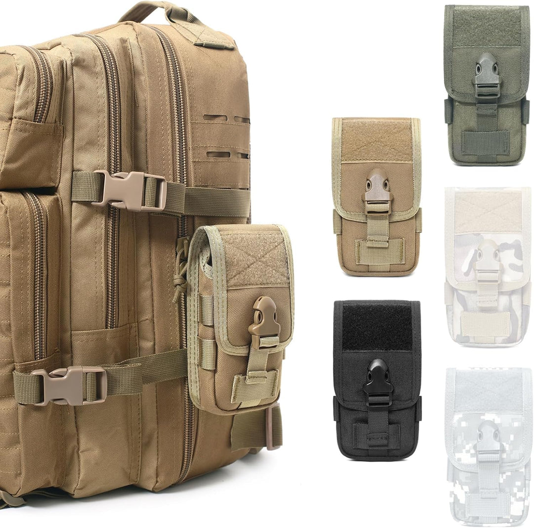 Small Tactical Waist Pack with Molle System and Multi-Pockets – 1+1 FREE