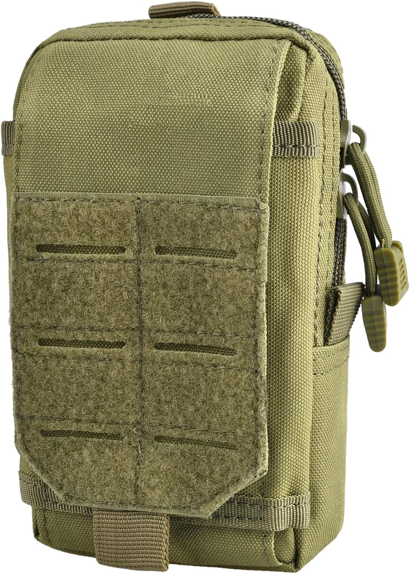 Small Tactical Waist Pack with Molle System and Multi-Pockets – 1+1 FREE