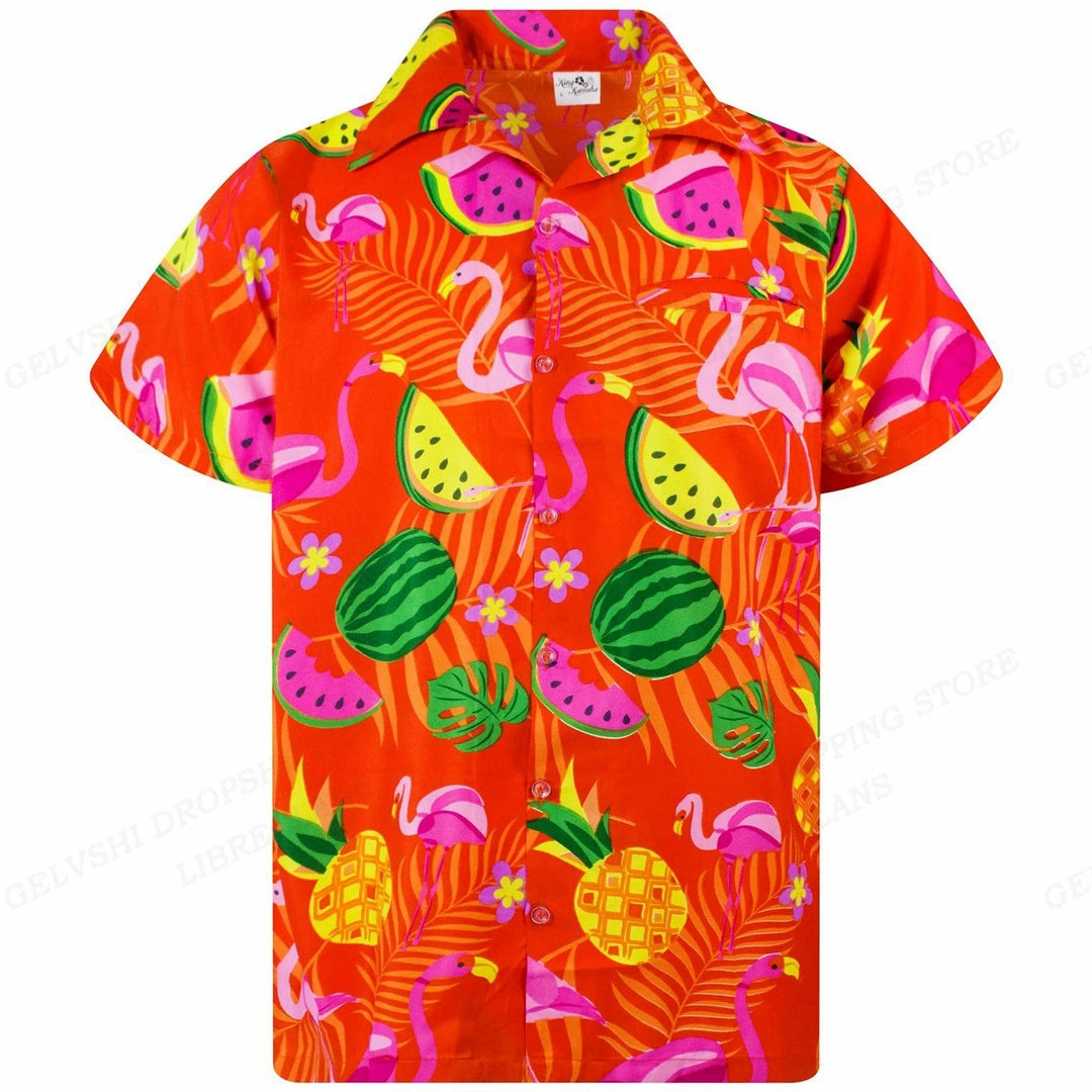 Tropical 3D Flamingo Shirt – Kai-D-S-State of Style