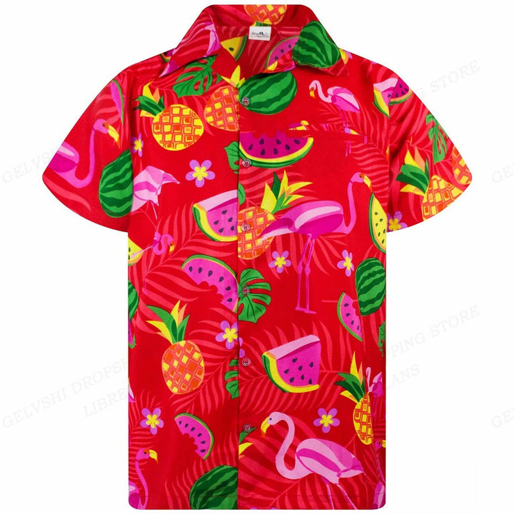 Tropical 3D Flamingo Shirt – Kai-F-S-State of Style
