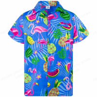 Tropical 3D Flamingo Shirt – Kai-G-S-State of Style