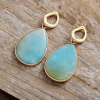 Tropical Amazonite Earrings – Amara-State of Style