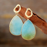 Tropical Amazonite Earrings – Amara-State of Style