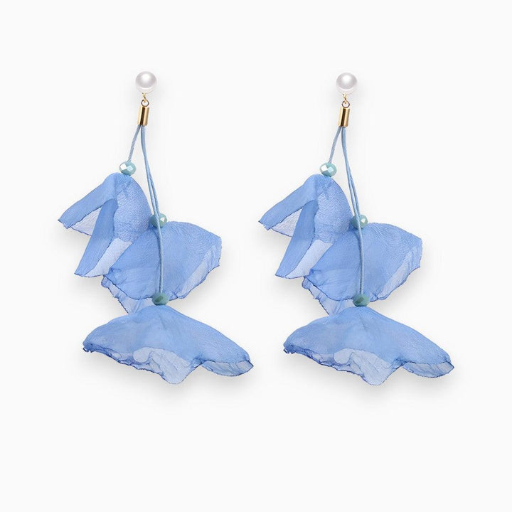 Tulip Treasure Earrings - Florina-Blue-State of Style