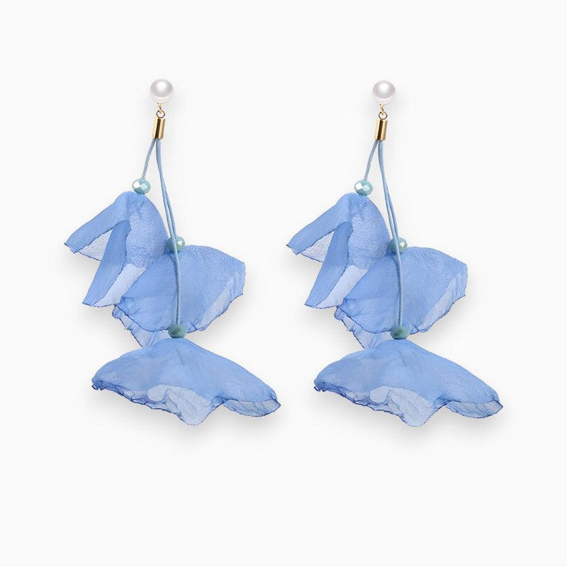 Tulip Treasure Earrings - Florina-Blue-State of Style