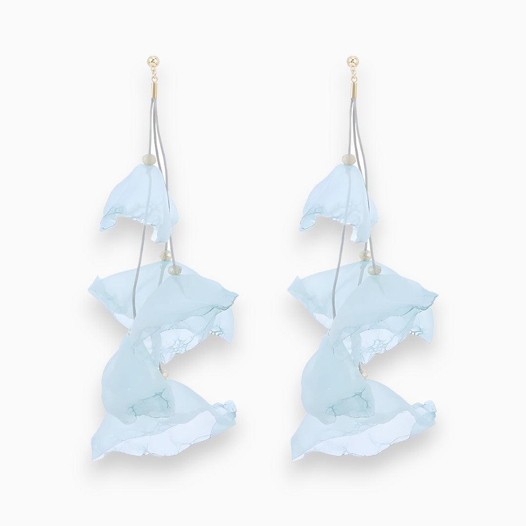 Tulip Treasure Earrings - Florina-Light Blue-State of Style