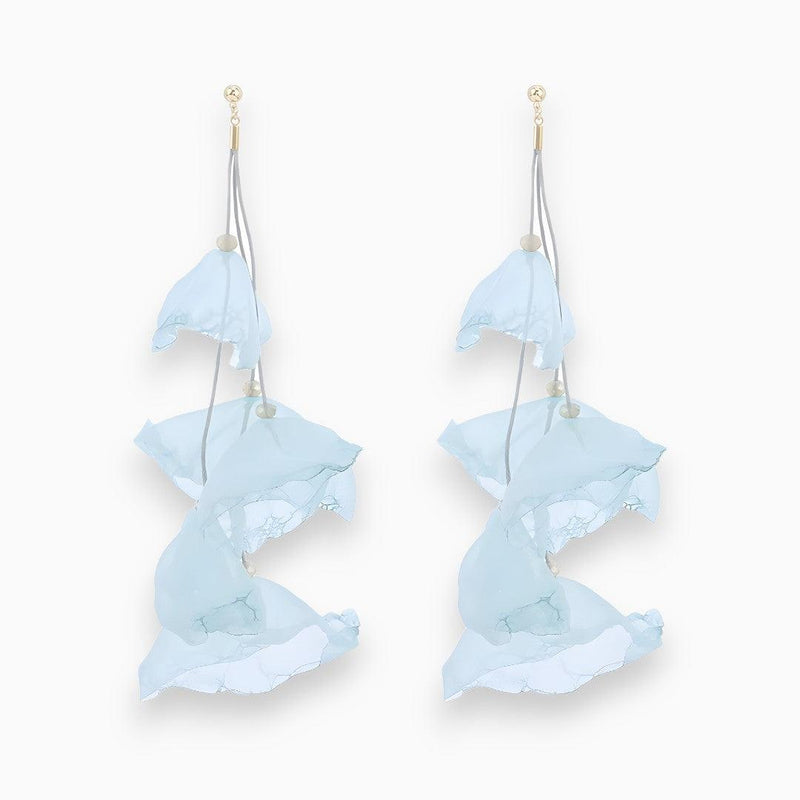 Tulip Treasure Earrings - Florina-Light Blue-State of Style