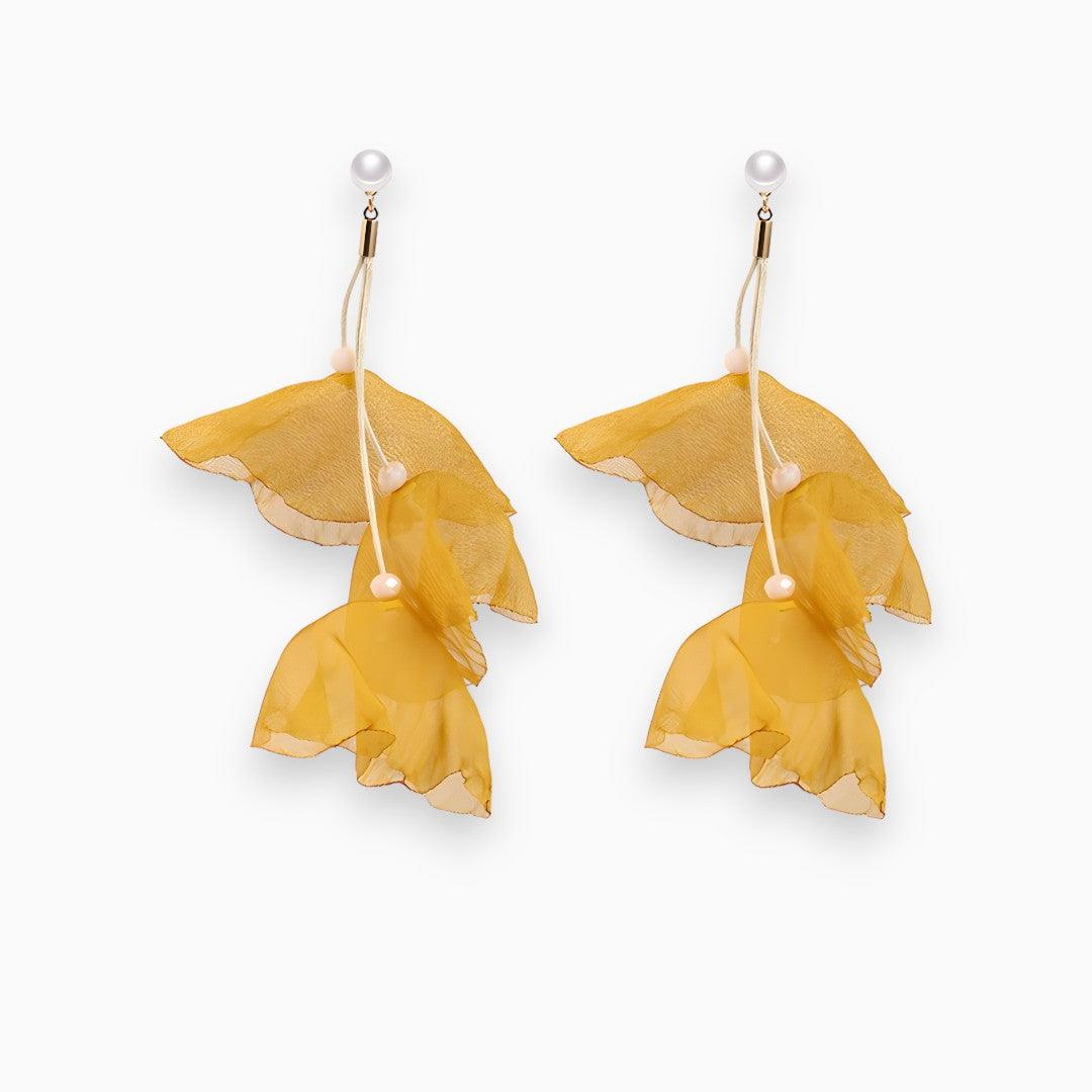 Tulip Treasure Earrings - Florina-Yellow-State of Style