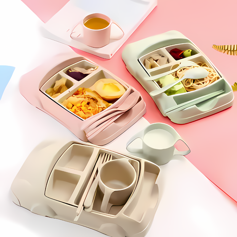 TurboTafel Kids Dining Set-Car 1-Pink-State of Style