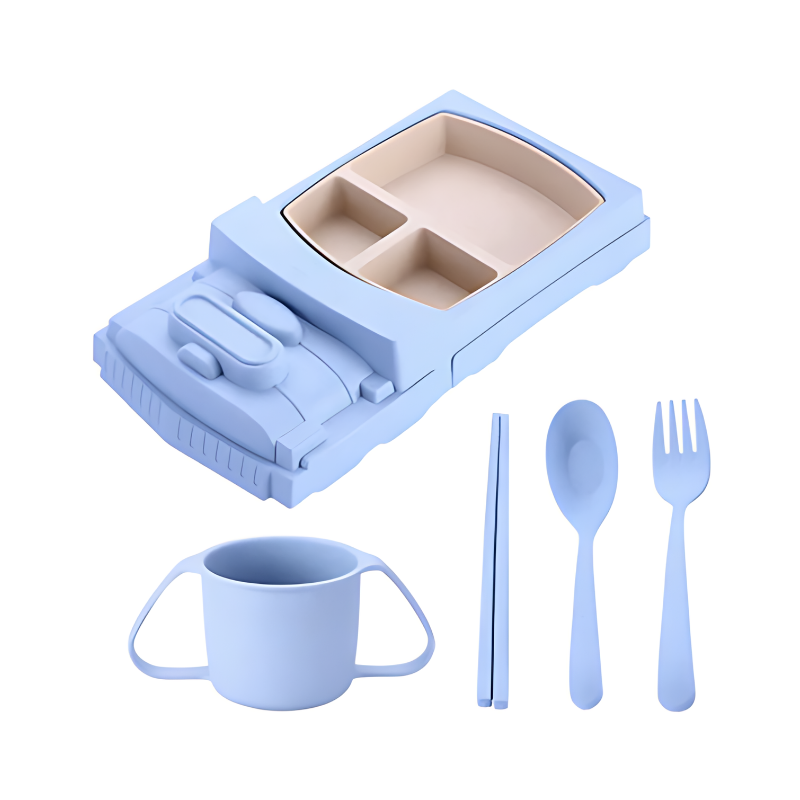 TurboTafel Kids Dining Set-Truck-Blue-State of Style