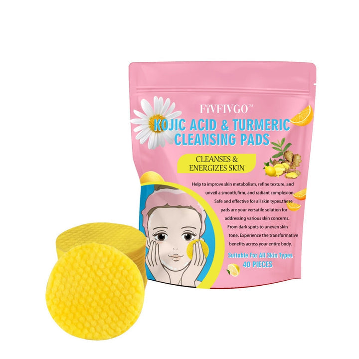 Turmeric Kojic Acid Cleansing Pads - GlowTonic-State of Style