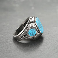Turquoise Men’s Ring – Thorin-54mm-State of Style