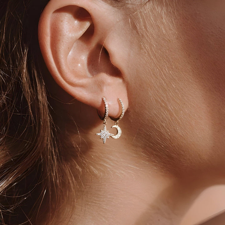 Twilight Sparkle Earrings - Lyra-Gold-State of Style