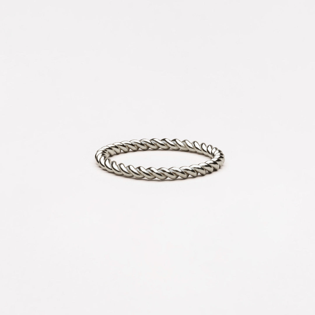 Twisted Ring with Symbolism - Tessa-5-Silver-State of Style