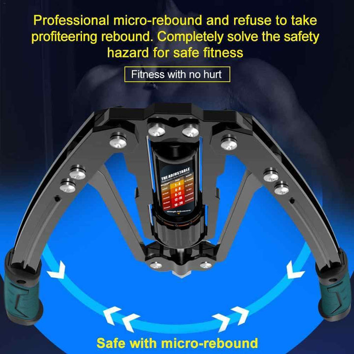 Twister Arm Exerciser – Adjustable Hydraulic Strength (10-200 KG)-Red-State of Style