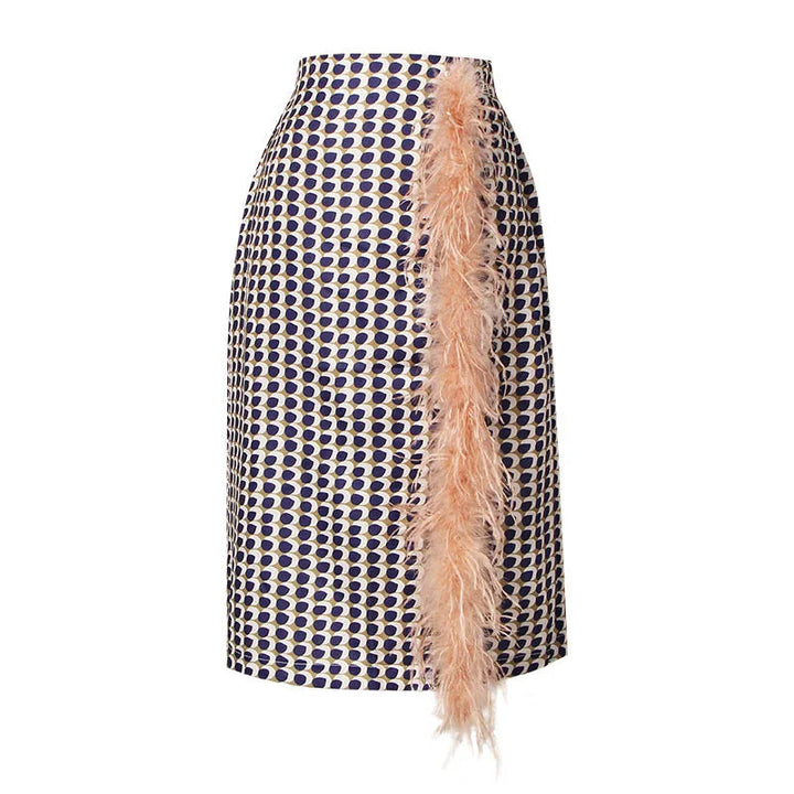 Two-Piece Chiffon Summer Set with Belt and Skirt – Maurelle-S-State of Style