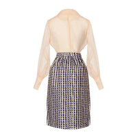 Two-Piece Chiffon Summer Set with Belt and Skirt – Maurelle-S-State of Style