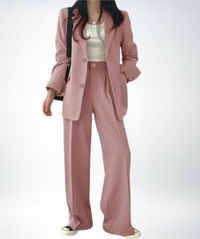 Two-Piece Ladies Suit - Sophie-Black-S-State of Style