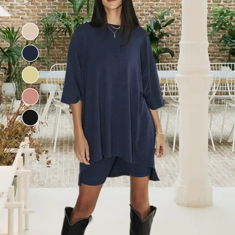 Two-piece lounge and leisurewear for women – Fenja-Oatmeal-S-State of Style