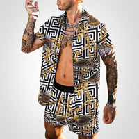 Two-piece men's set with print – Ruben-C-S-State of Style