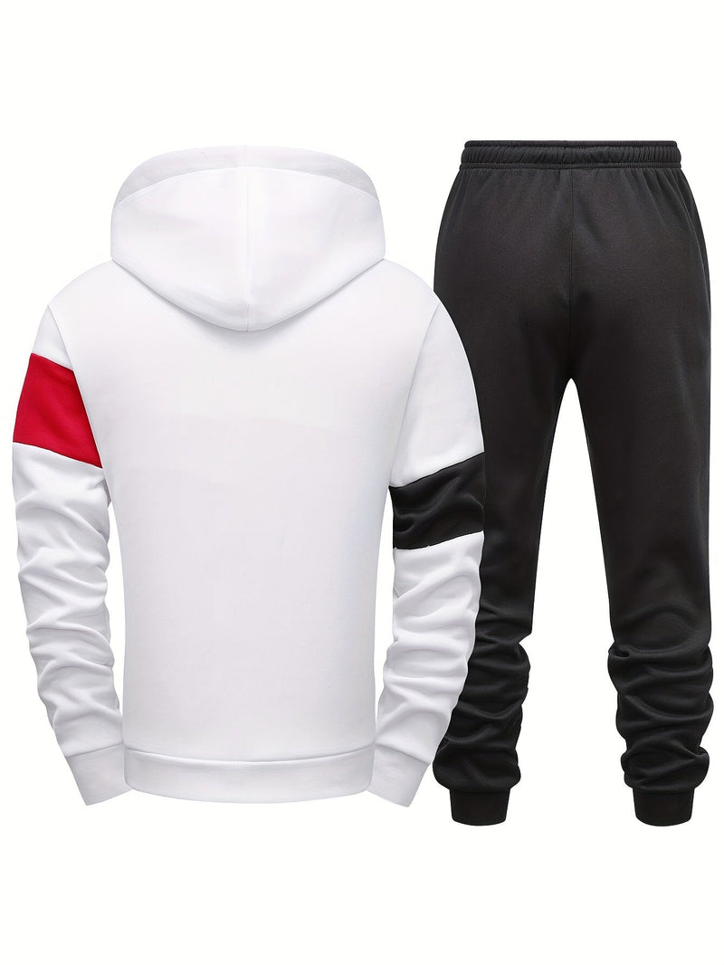 Two-Piece Men's Tracksuit - Lorenzo-Beige-S-State of Style