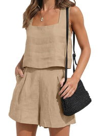 Two-piece summer outfit with style – Emilia-Light blue-S-State of Style