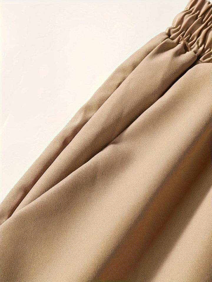 Two-piece summer set men leaf print shirt and shorts - Kiano-White/Brown-M(48)-State of Style