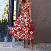 Two-piece Summer Set with Open Waist – Solenne-S-State of Style