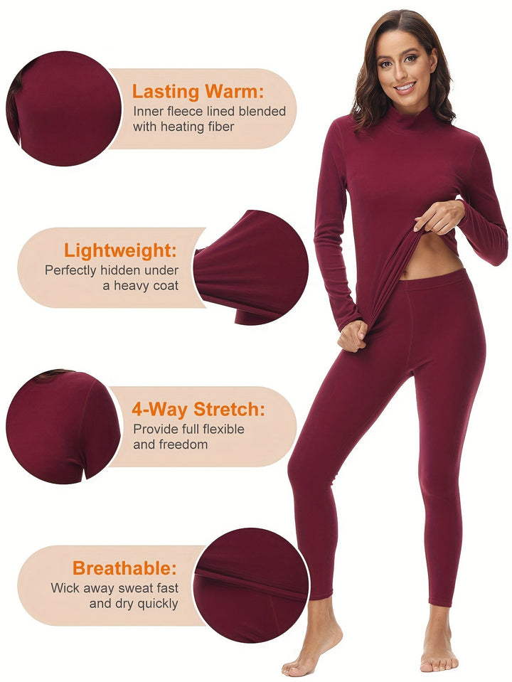 Two-piece Thermoset for the Cold Winter Months - Serena-Black-XS-State of Style