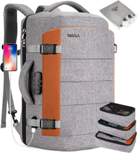 40L Water-Resistant Travel Laptop Backpack with USB Port & Anti-Theft Lock – AeroPack