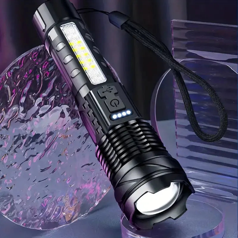 Ultra-bright Military Torch with 5000 Lumens - PowerBeam-State of Style