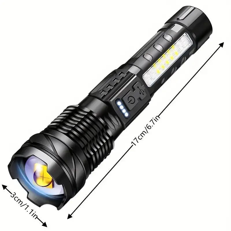 Ultra-bright Military Torch with 5000 Lumens - PowerBeam-State of Style