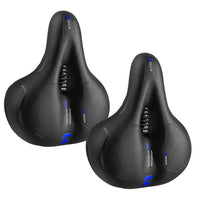 Ultra-comfortable Bike Saddle - CloudRide Pro-Blue-2 Pieces-State of Style