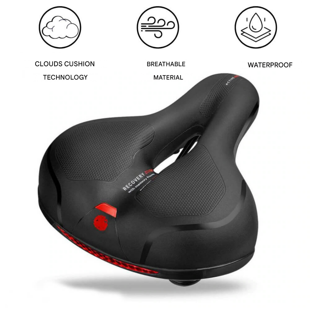 Ultra-comfortable Bike Saddle - CloudRide Pro-Red-1 Piece-State of Style