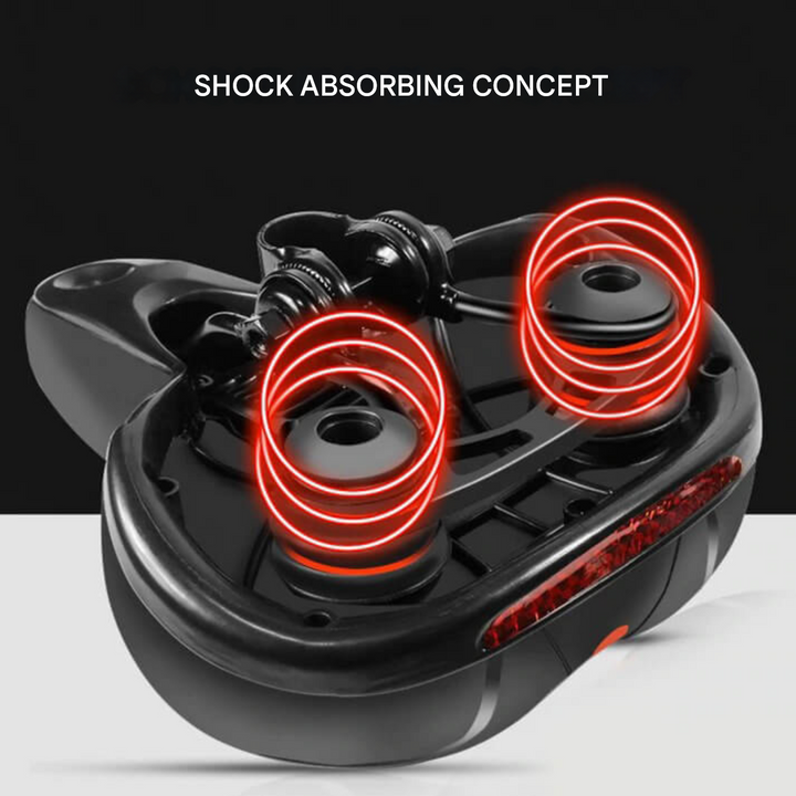 Ultra-comfortable Bike Saddle - CloudRide Pro-Red-1 Piece-State of Style