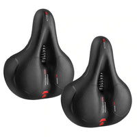 Ultra-comfortable Bike Saddle - CloudRide Pro-Red-2 Pieces-State of Style