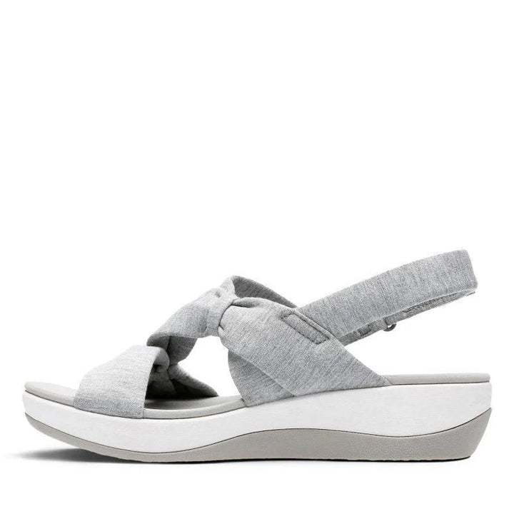 Ultra-comfortable Orthopaedic Women's Summer Sandals – Isabella-Gray-3-State of Style