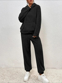Ultra-Comfortable Teddy Loungewear with Hoodie - Lana-White-XS-State of Style