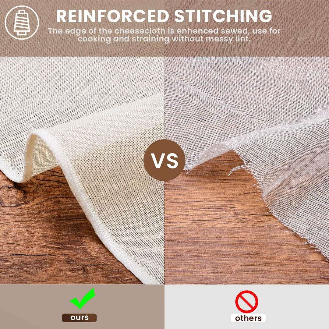 Ultra-fine Pre-packaged Cheesecloth - CheeseCraft-4 pack-14.96 x 14.96 inches-State of Style