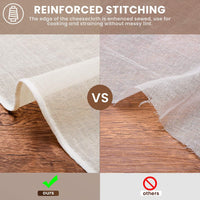 Ultra-fine Pre-packaged Cheesecloth - CheeseCraft-4 pack-14.96 x 14.96 inches-State of Style