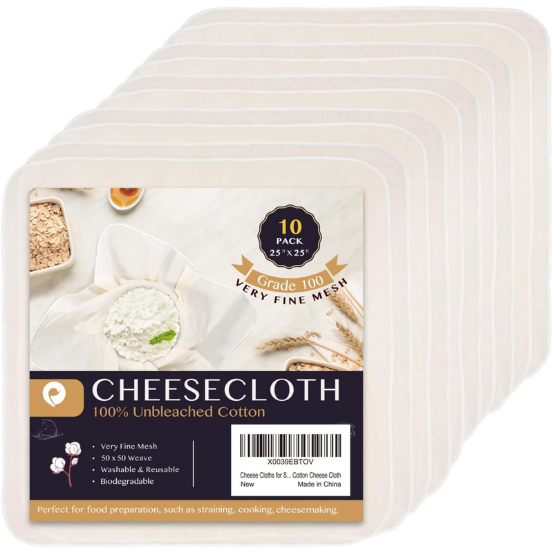 Ultra-fine Pre-packaged Cheesecloth - CheeseCraft-4 pack-14.96 x 14.96 inches-State of Style