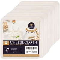 Ultra-fine Pre-packaged Cheesecloth - CheeseCraft-4 pack-14.96 x 14.96 inches-State of Style