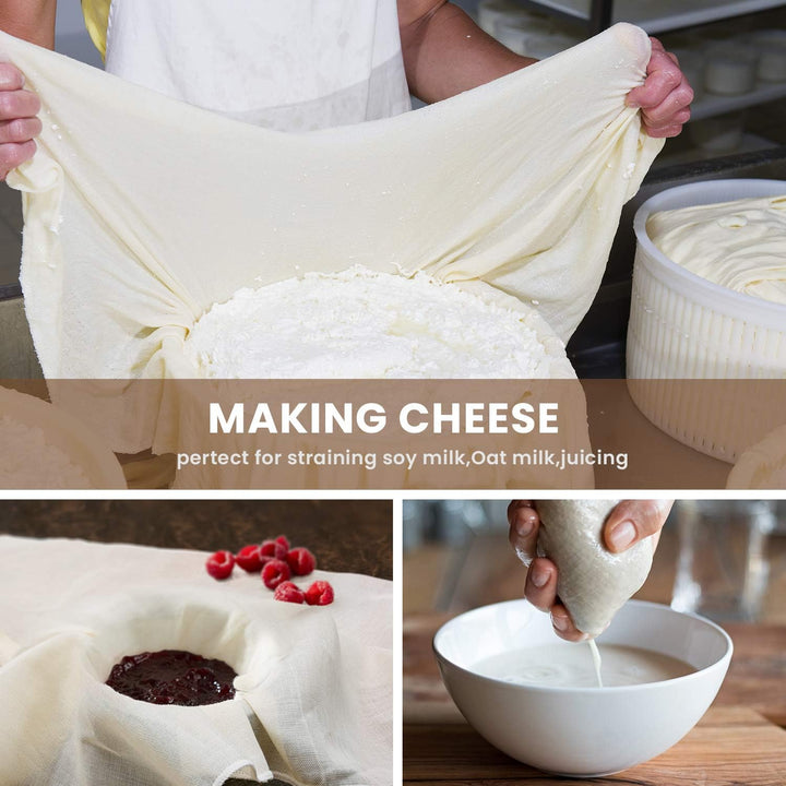Ultra-fine Pre-packaged Cheesecloth - CheeseCraft-4 pack-14.96 x 14.96 inches-State of Style