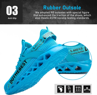 Ultra-Light Breathable Safety Shoes - ProGuard-Black-6-State of Style