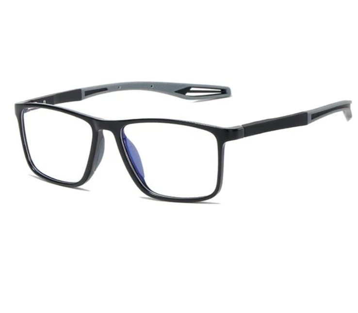 Ultra-light Men's Reading Glasses with Anti-Blue Light Protection - Orlando-Black-State of Style
