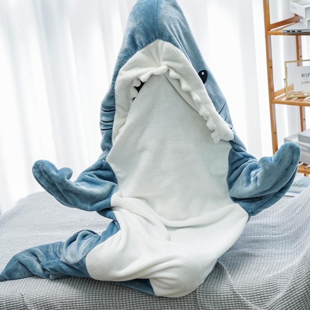 Ultra-Soft Shark Onesie for All Ages - ChompChill-XL-State of Style