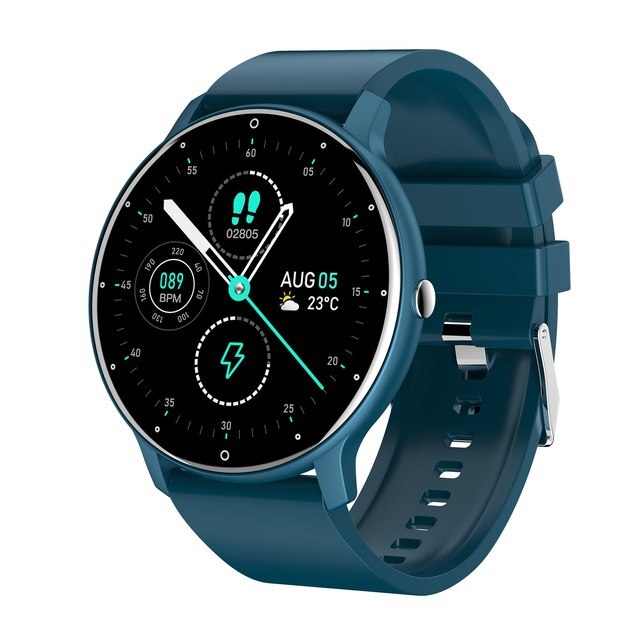 Ultra-Thin Smartwatch – SlimLine Fit-Blue-State of Style